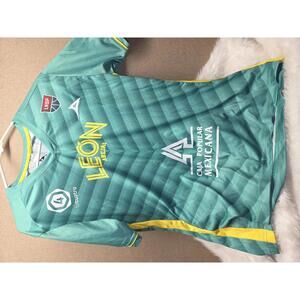 Pirma Leon Abejas Basketball Jersey Green Size M